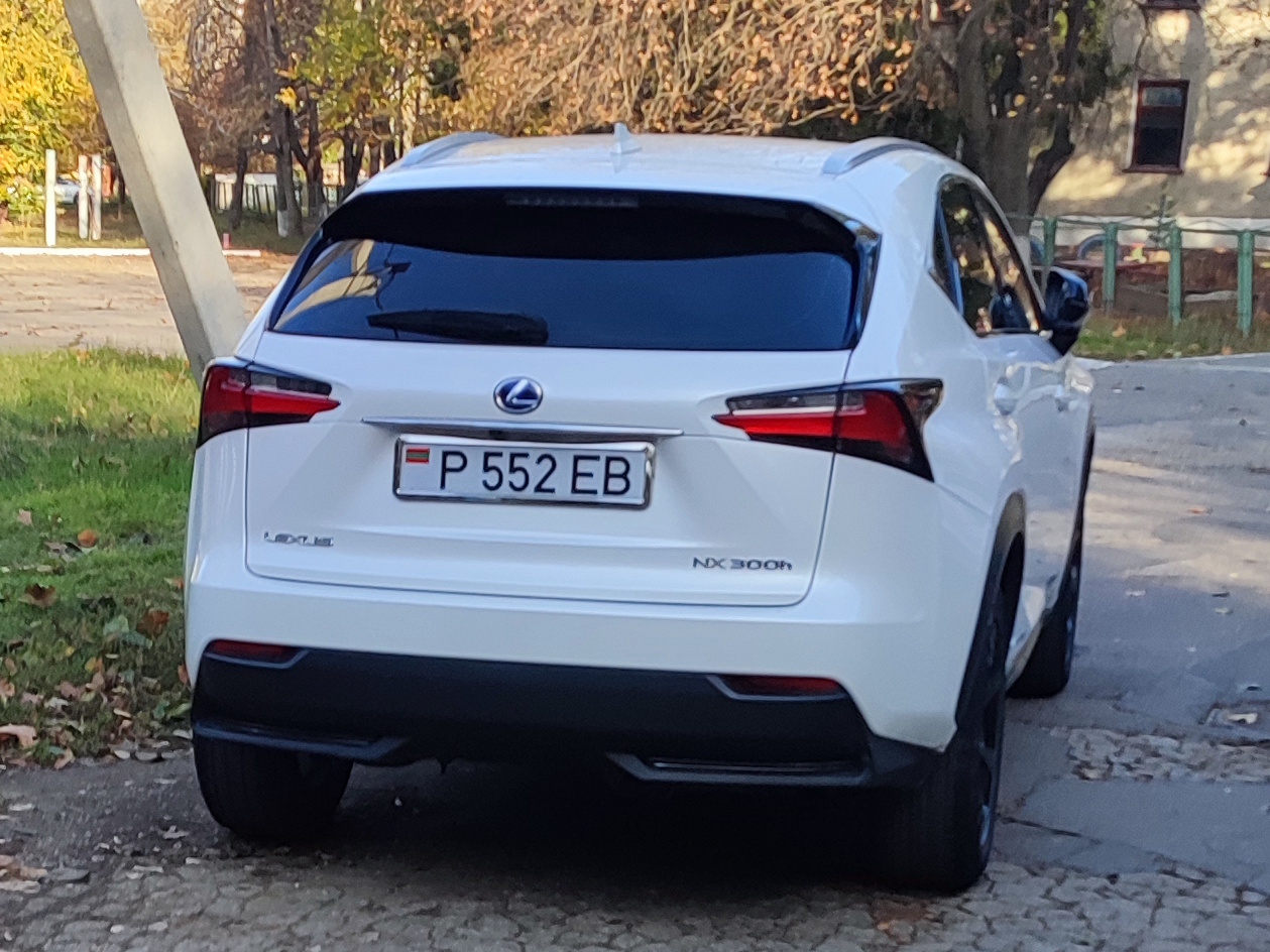 P 552 EB, Lexus NX 1st gen (AZ10), 2014–2017
