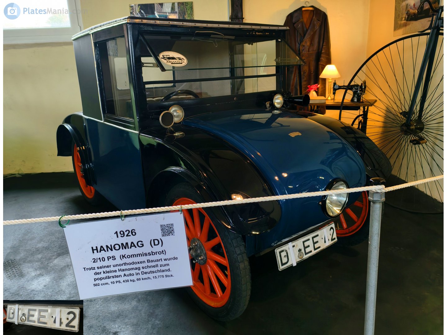 DT EE 42, Hanomag 2/10 PS 