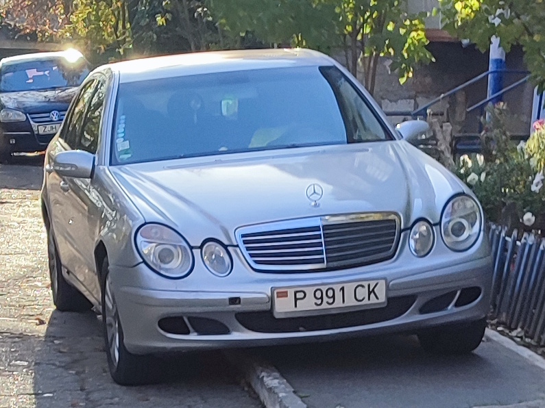 P 991 CK, Mercedes-Benz E-Klasse 3rd gen Sedan (W211), 2002­–2009