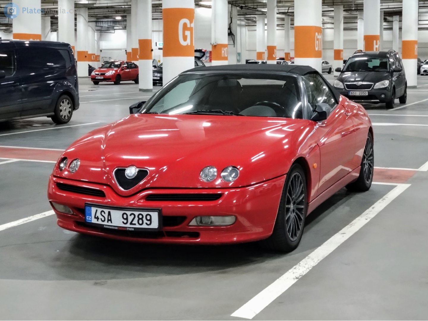 4SA 9289, Alfa Romeo Spider 5th gen (916), 1995–2004