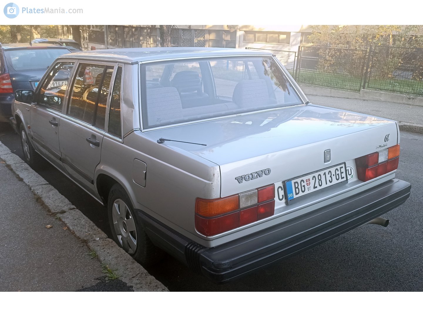 BG 2813-GE, Volvo 740 1st gen Sedan (744), 1984–1989