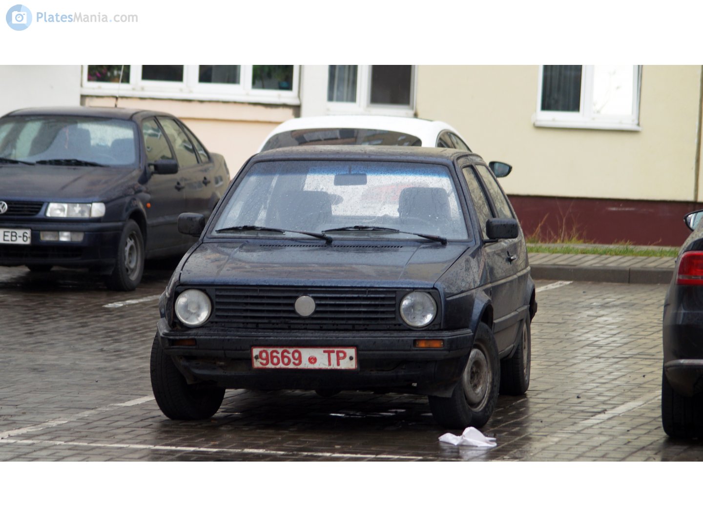 9669 TP, Volkswagen Golf 2nd gen 3-door Hatch (19/1G), 1983–1992