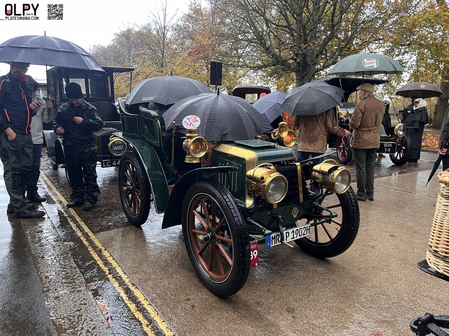 MR P 1902 H, Plates for oldtimers (type 