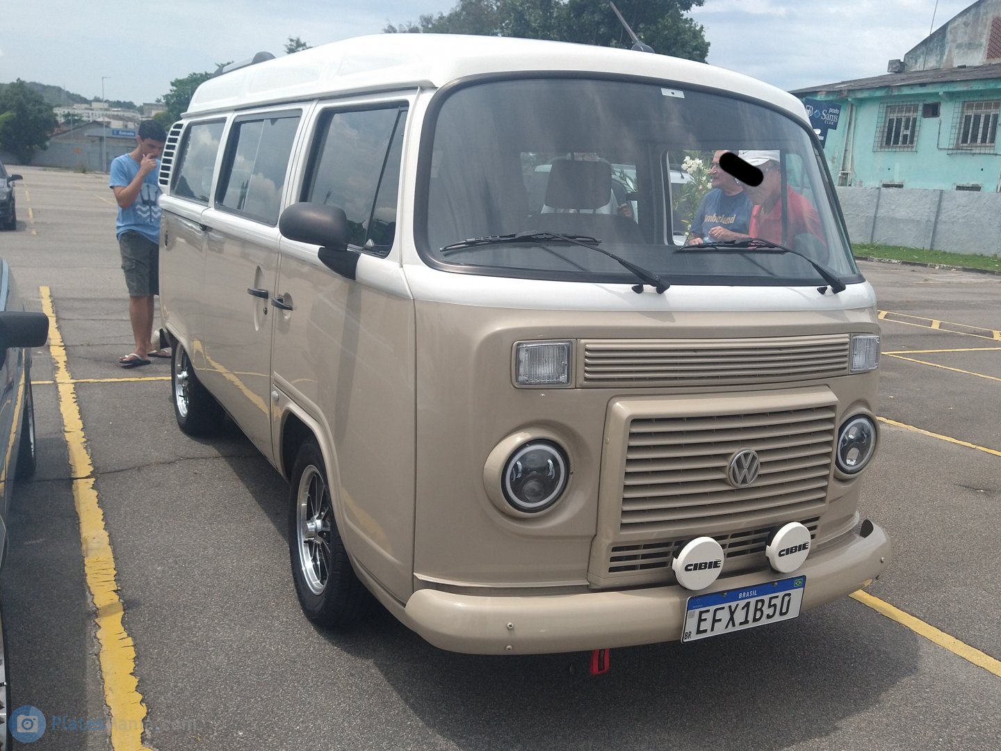 EFX1B50, Volkswagen Kombi 2nd gen Bus/Kombi Van (T2c; BR- and MX-market), 2nd facelift, 1982–2013