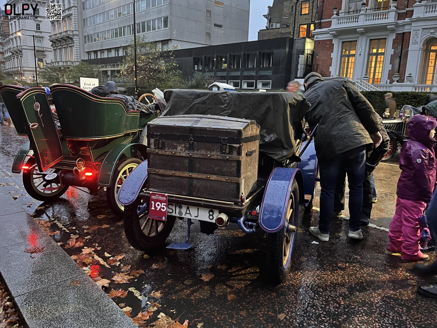 SI AJ 8, Regular plates 