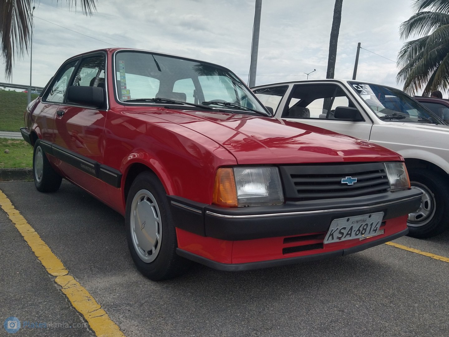 KSA-6814, Chevrolet Chevette 1st gen 2-door Sedan (T-body; LATAM-market), facelift, 1983–1995