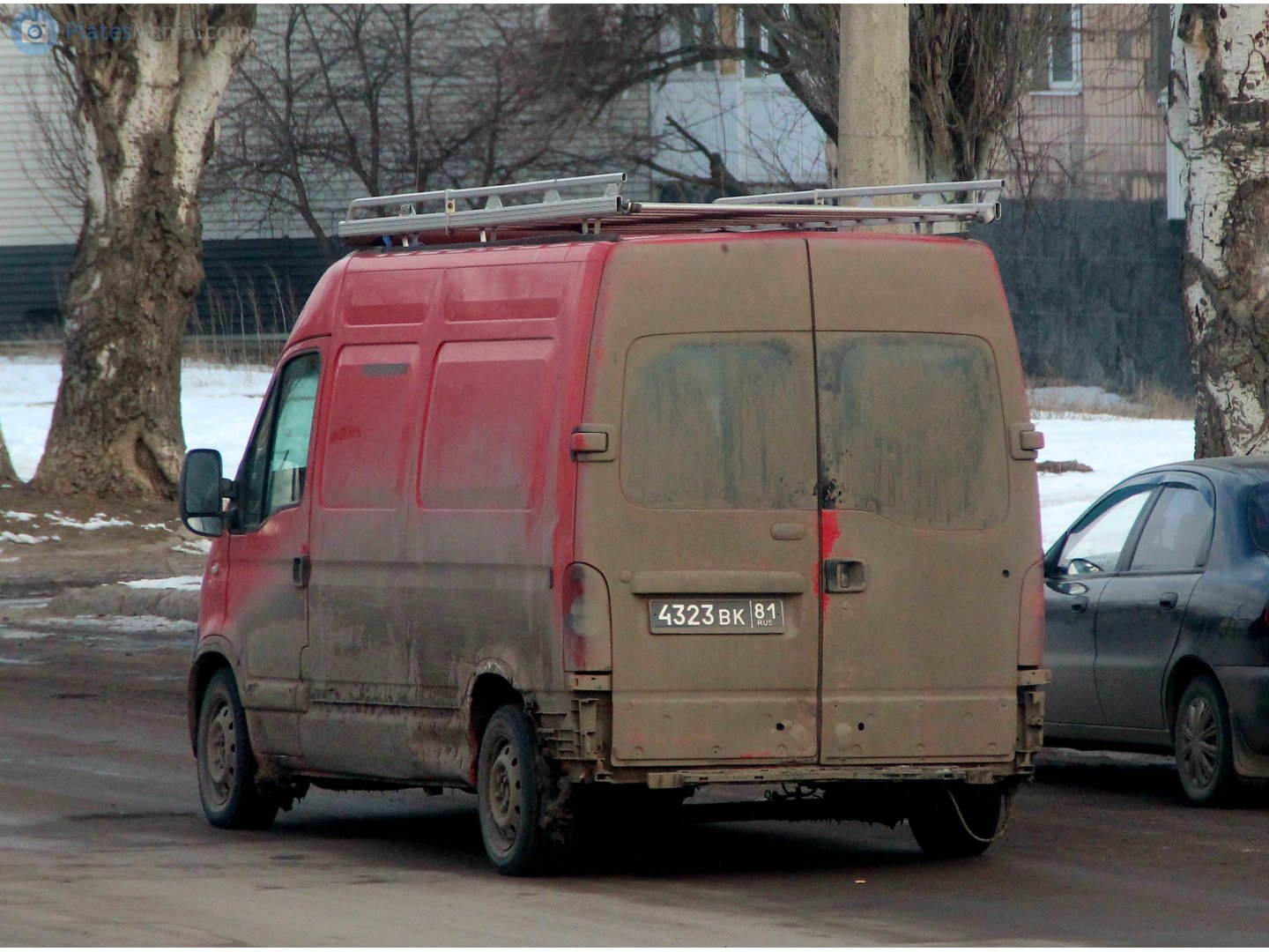 4323 вк 81, Opel Movano 1st gen Van (A; X70), facelift, 2003–2010