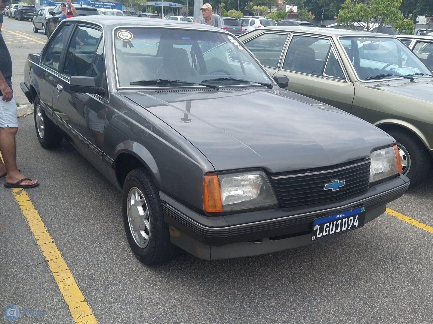LGU1D94, Chevrolet Monza 2nd gen 2-door Sedan (J-body; LATAM-market), 1983–1989