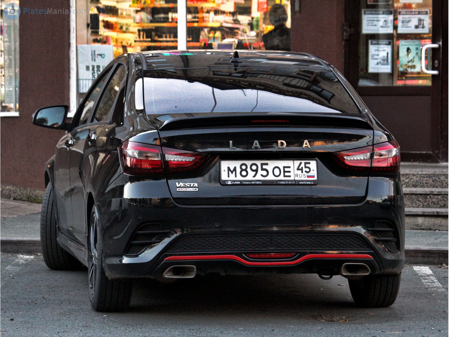 м 895 ое 45, Lada (VAZ) Vesta 1st gen Sport / Sportline Sedan (GFLS), facelift, 2023–