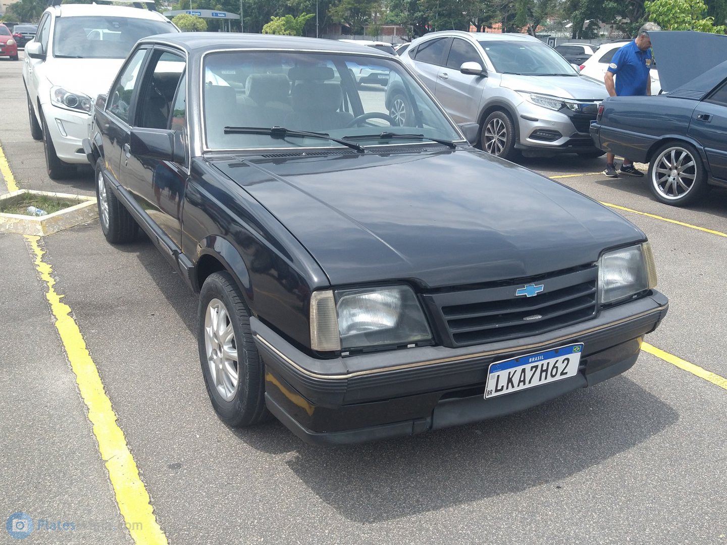 LKA7H62, Chevrolet Monza 2nd gen 2-door Sedan (J-body; LATAM-market), 1983–1989