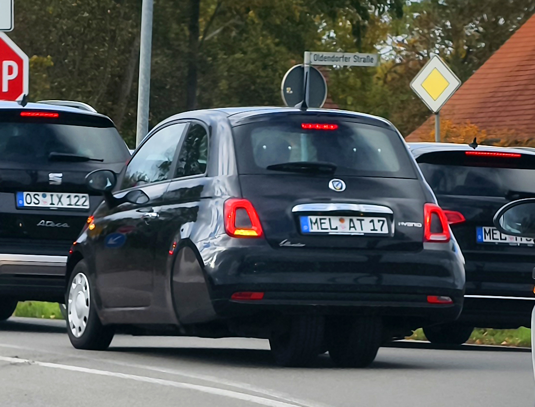 MEL AT 17, FIAT 500 2nd gen Hatch (312), facelift, 2015–