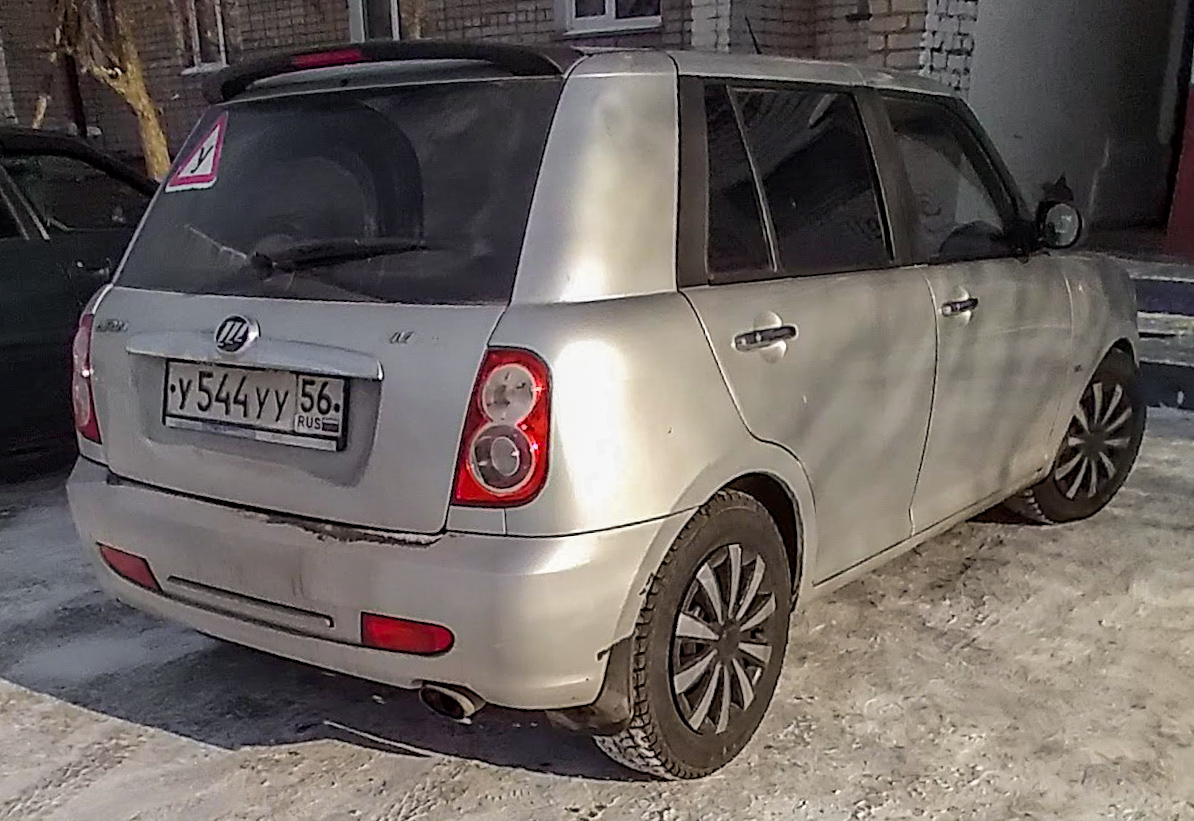 у 544 уу 56, Lifan Smily 1st gen (320), 2011–2014