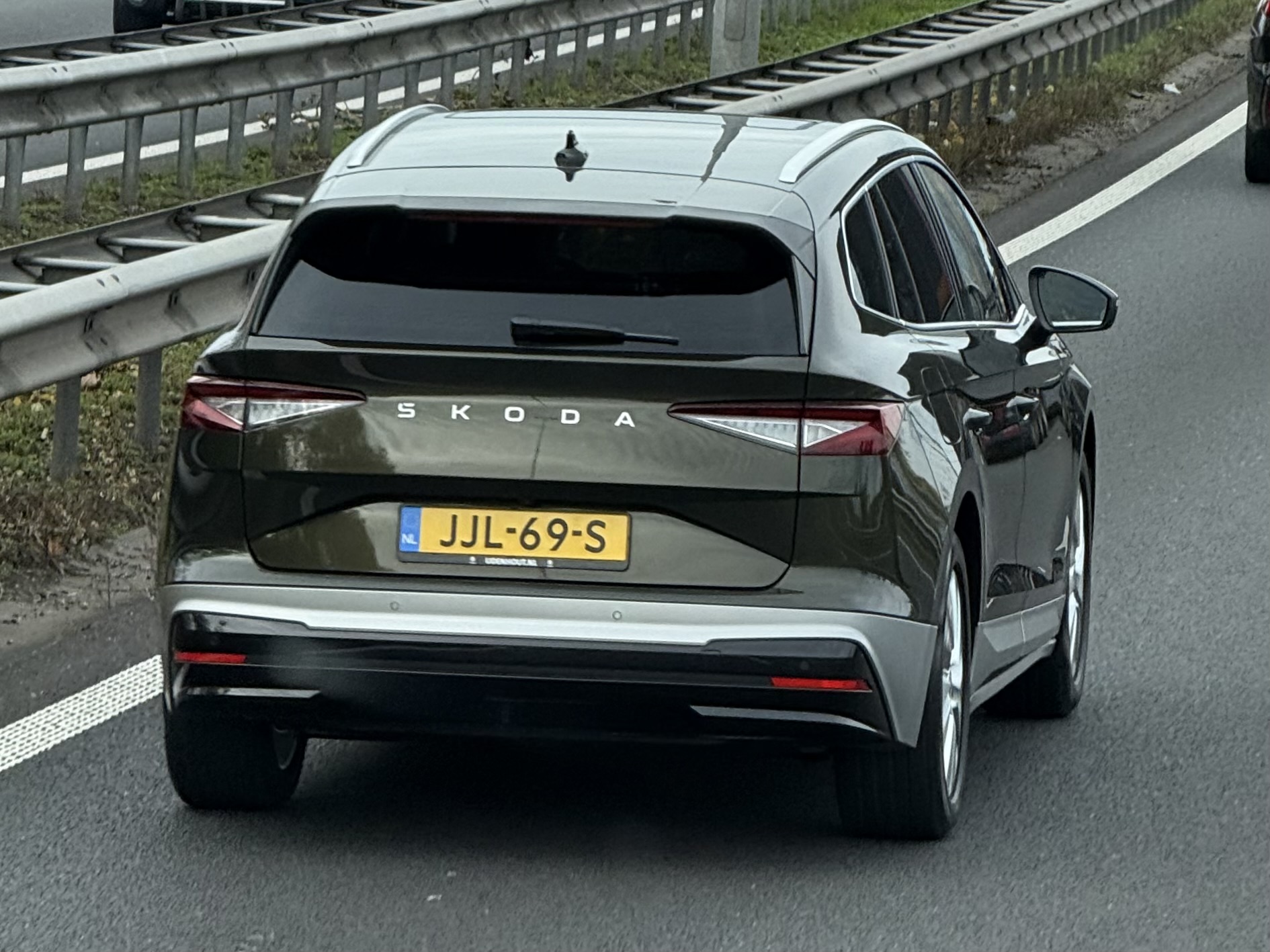 JJL-69-S, Skoda Enyaq 1st gen iV SUV (NY), facelift, 2025–