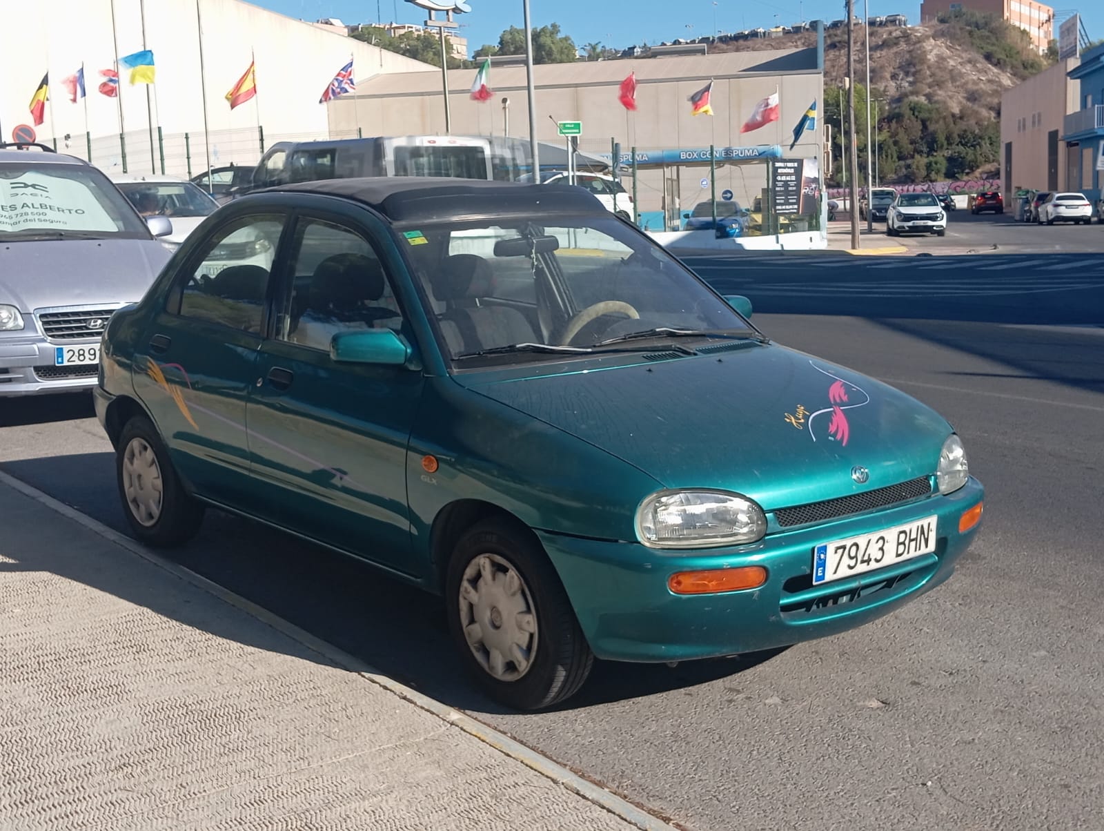 7943 BHN, Mazda 121 2nd gen (DB), 1991–1998