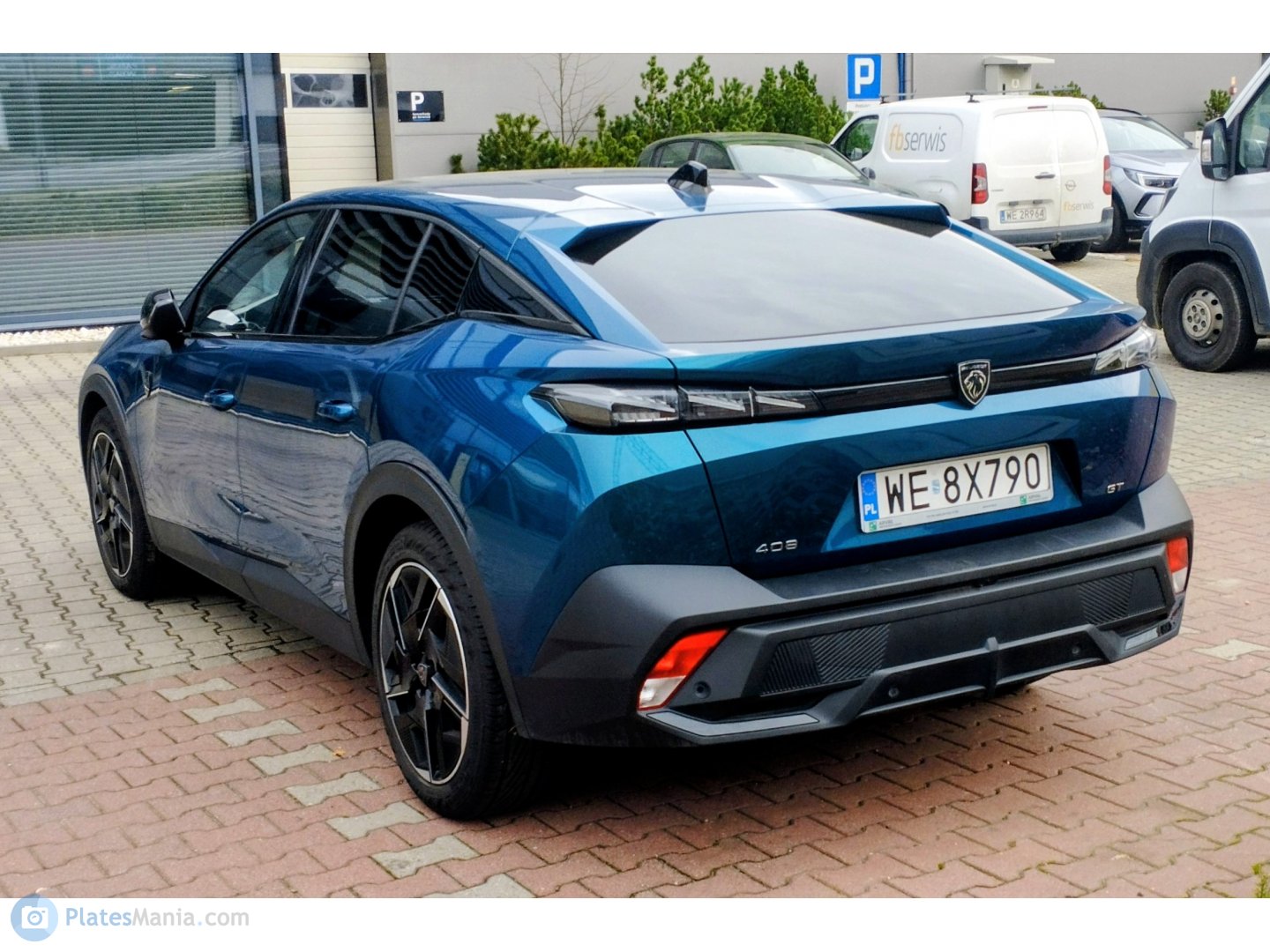 WE 8X790, Peugeot 408 3rd gen (X) Crossover-Coupé (P54; Global-market), 2022–
