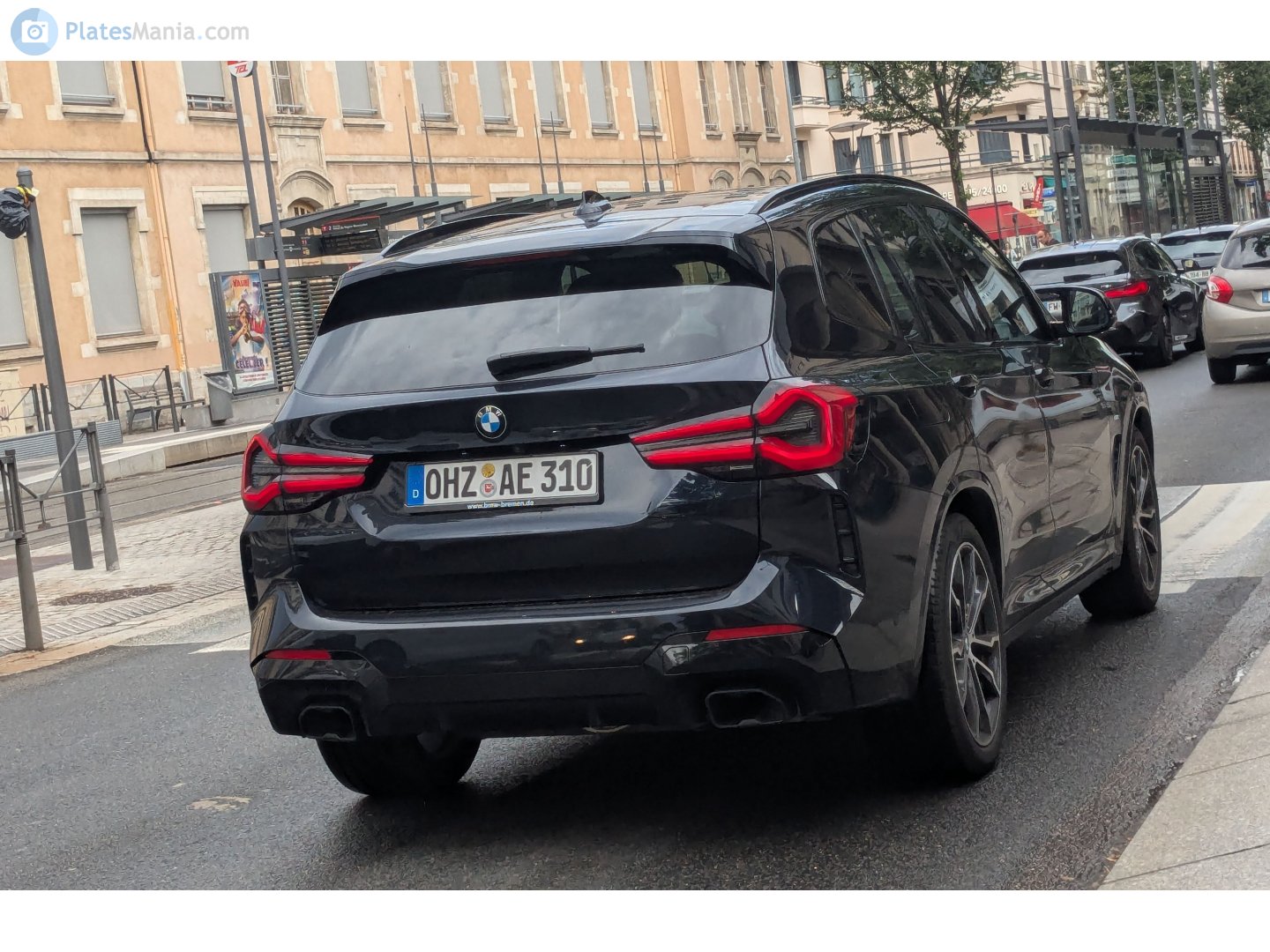 OHZ AE 310, BMW X3 3rd gen (G01), facelift, 2021–2024