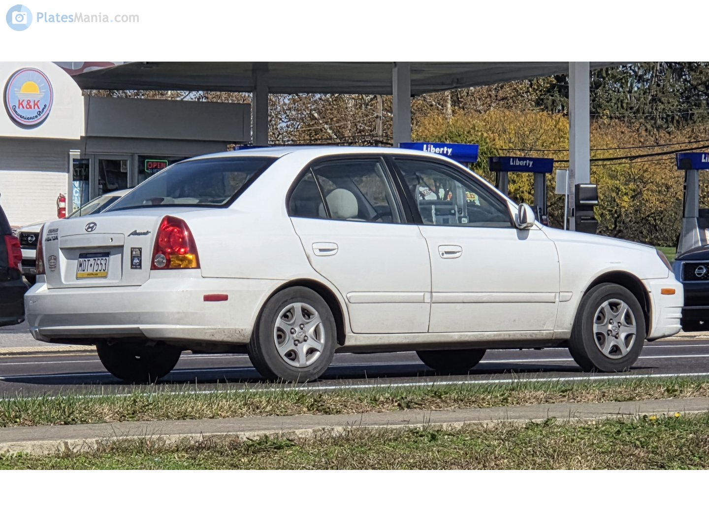 MDT-7553, Hyundai Accent 2nd gen Sedan (LC), facelift, 2003–2006
