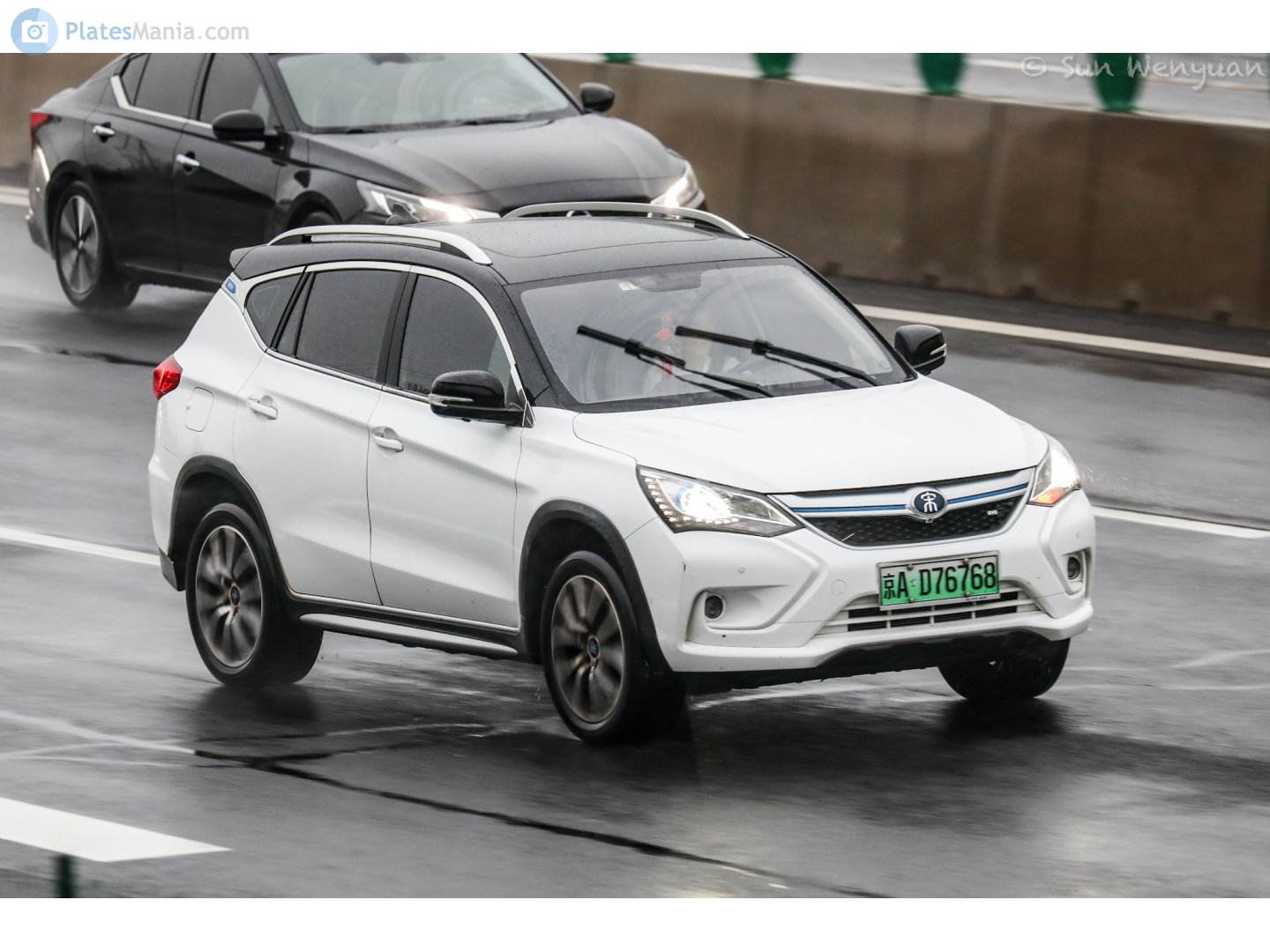 京A·D76768, BYD Song 1st gen EV SUV, 2017–2018