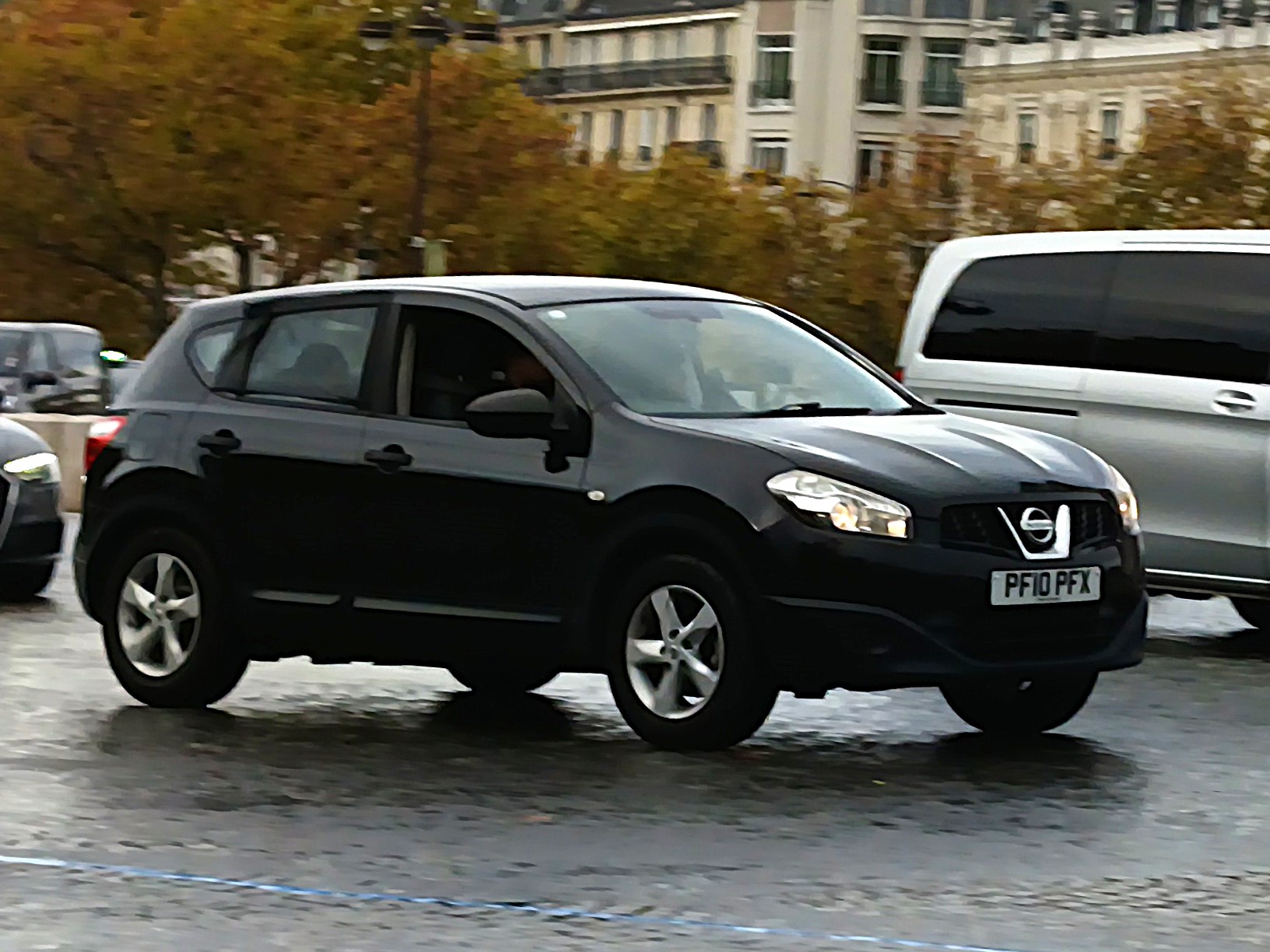 PF10PFX, Nissan Qashqai 1st gen (J10), facelift, 2009–2014