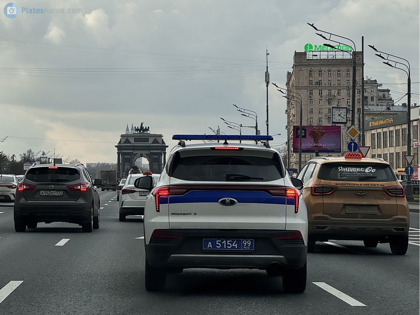 а 5154 99, Moskvich (AZLK) 3 213505 (DA21), 2022– (rebadged JAC JS4)