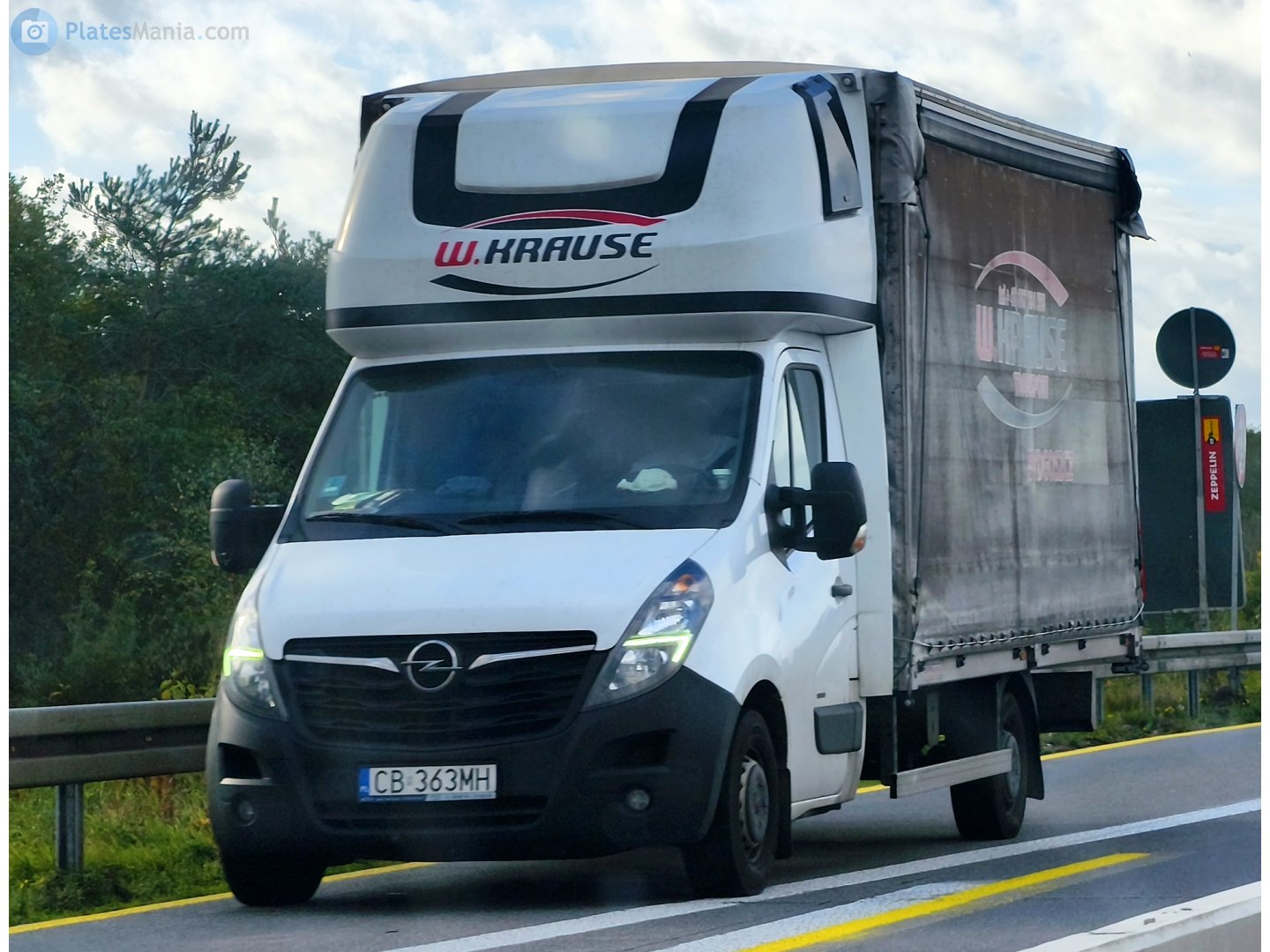 CB 363MH, Opel Movano 2nd gen Single Cab (B; X62), 2010–2021