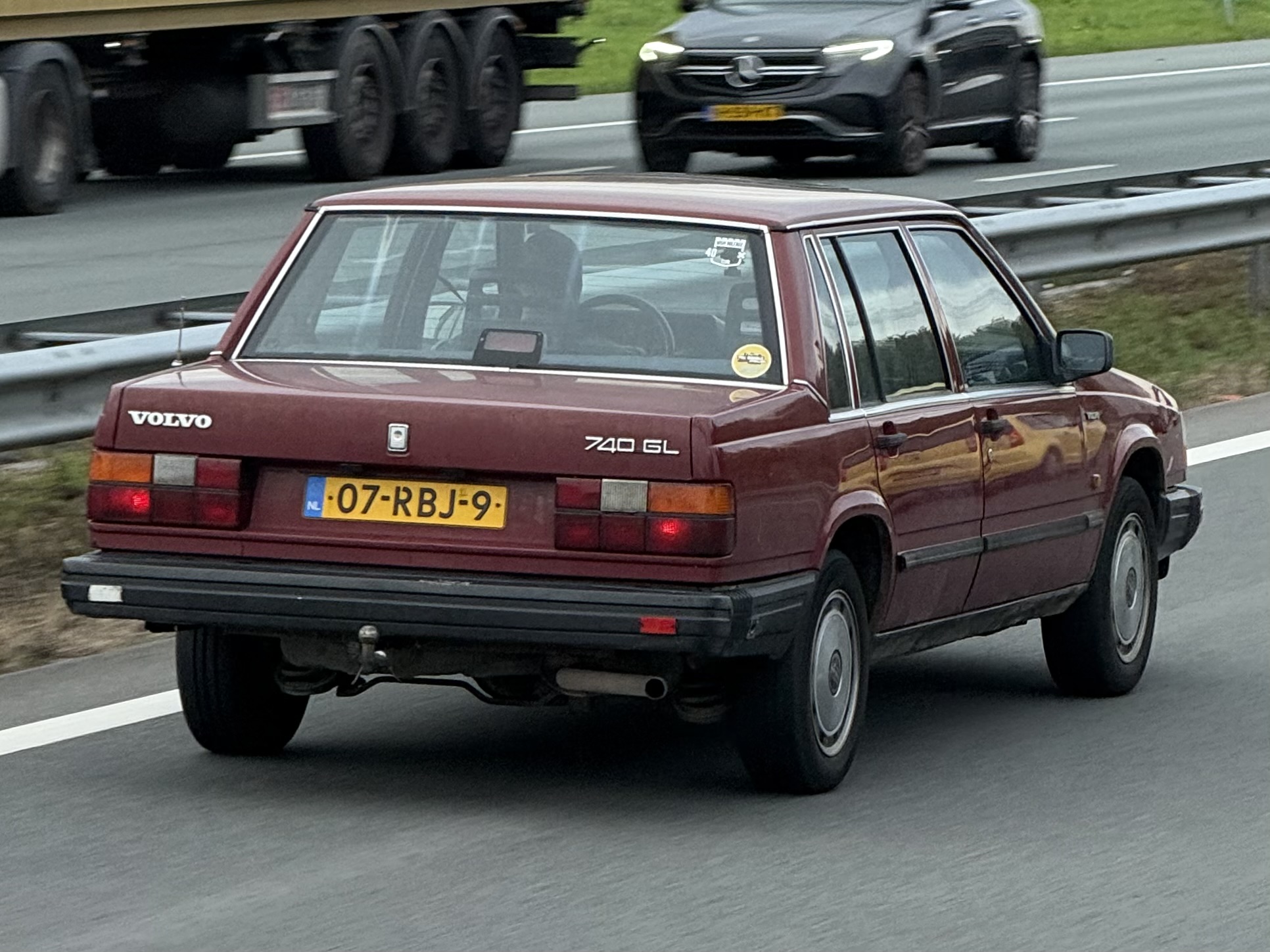07-RBJ-9, Volvo 740 1st gen Sedan (744), 1984–1989