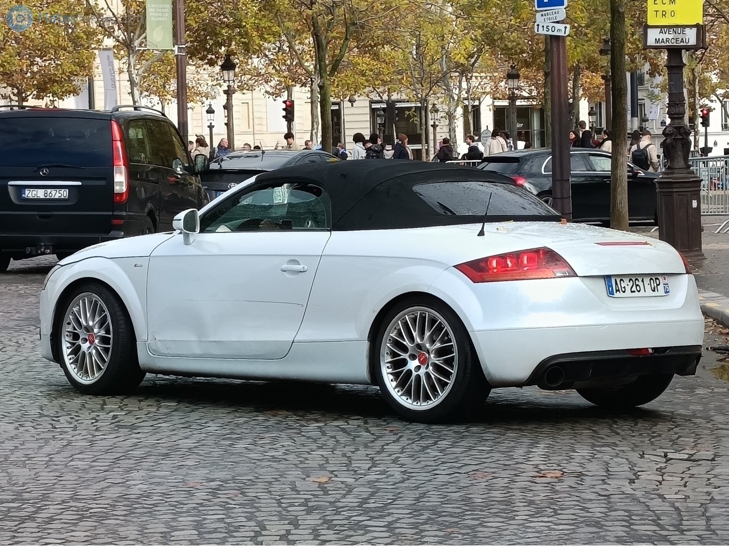 AG-261-QP, Audi TT 2nd gen Roadster (8J9), 2007–2014