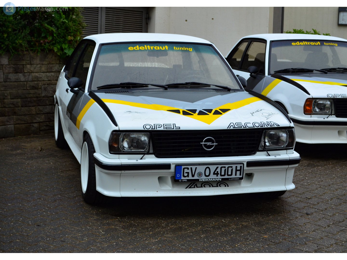 GV O 400 H, Opel Ascona 2nd gen 2-door Sedan (B), 1975–1981