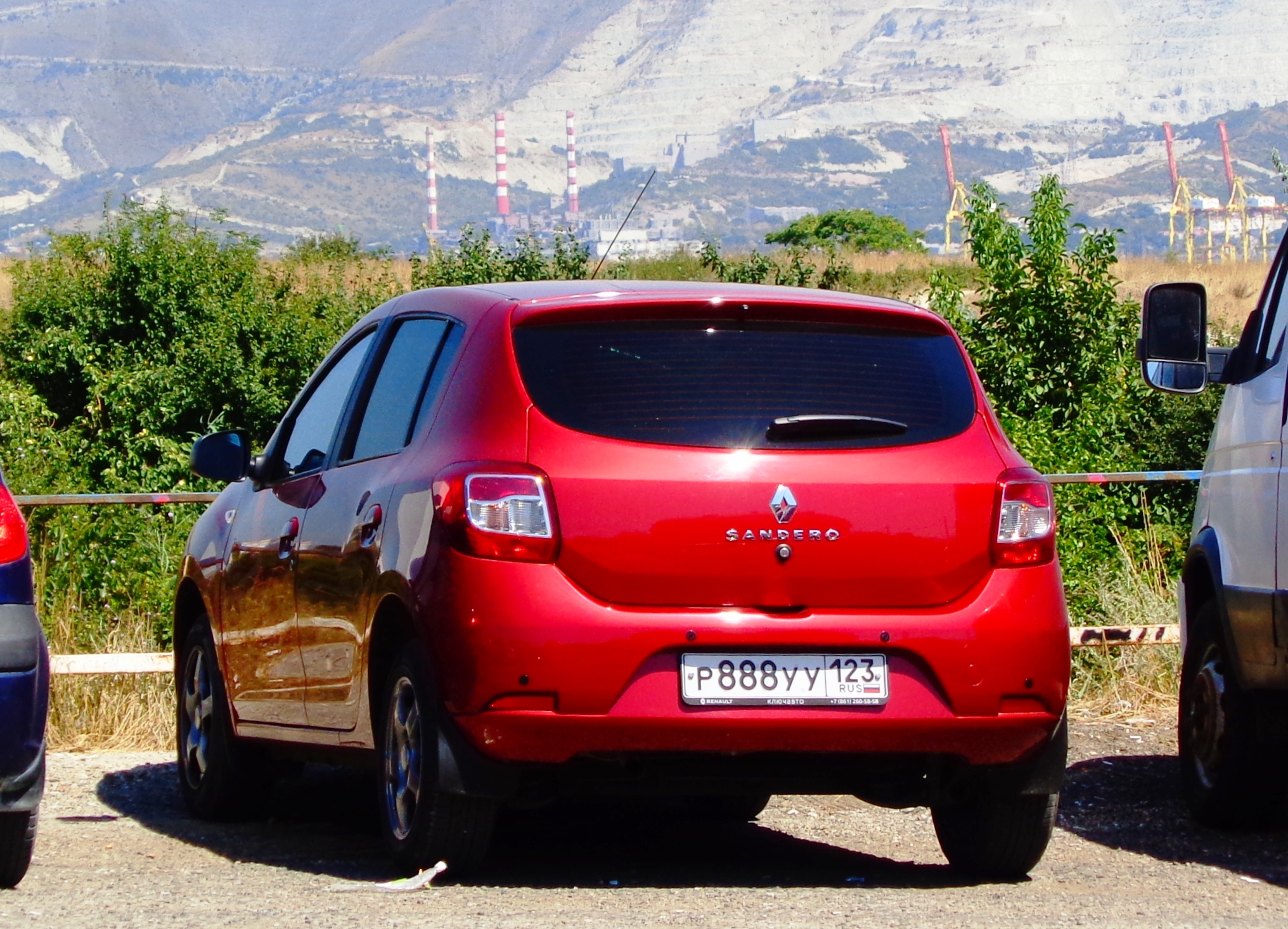 р 888 уу 123, Renault Sandero 2nd gen (B52), 2013–