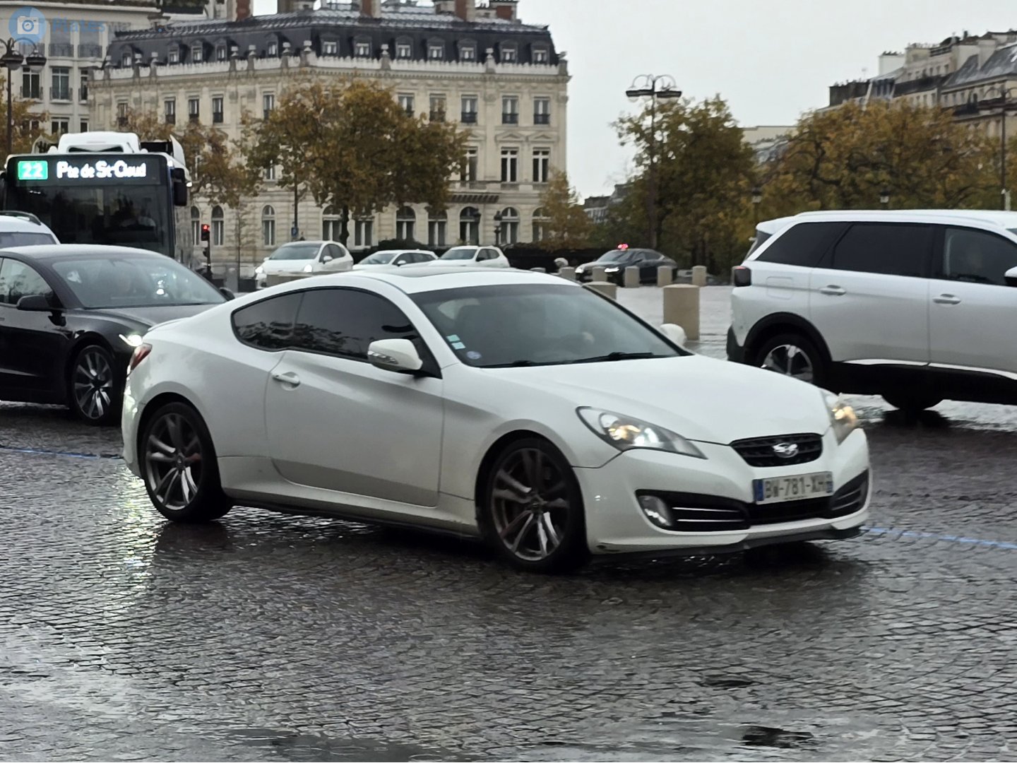 BW-781-XH, Hyundai Genesis Coupe 1st gen (BK), facelift, 2011­–2016