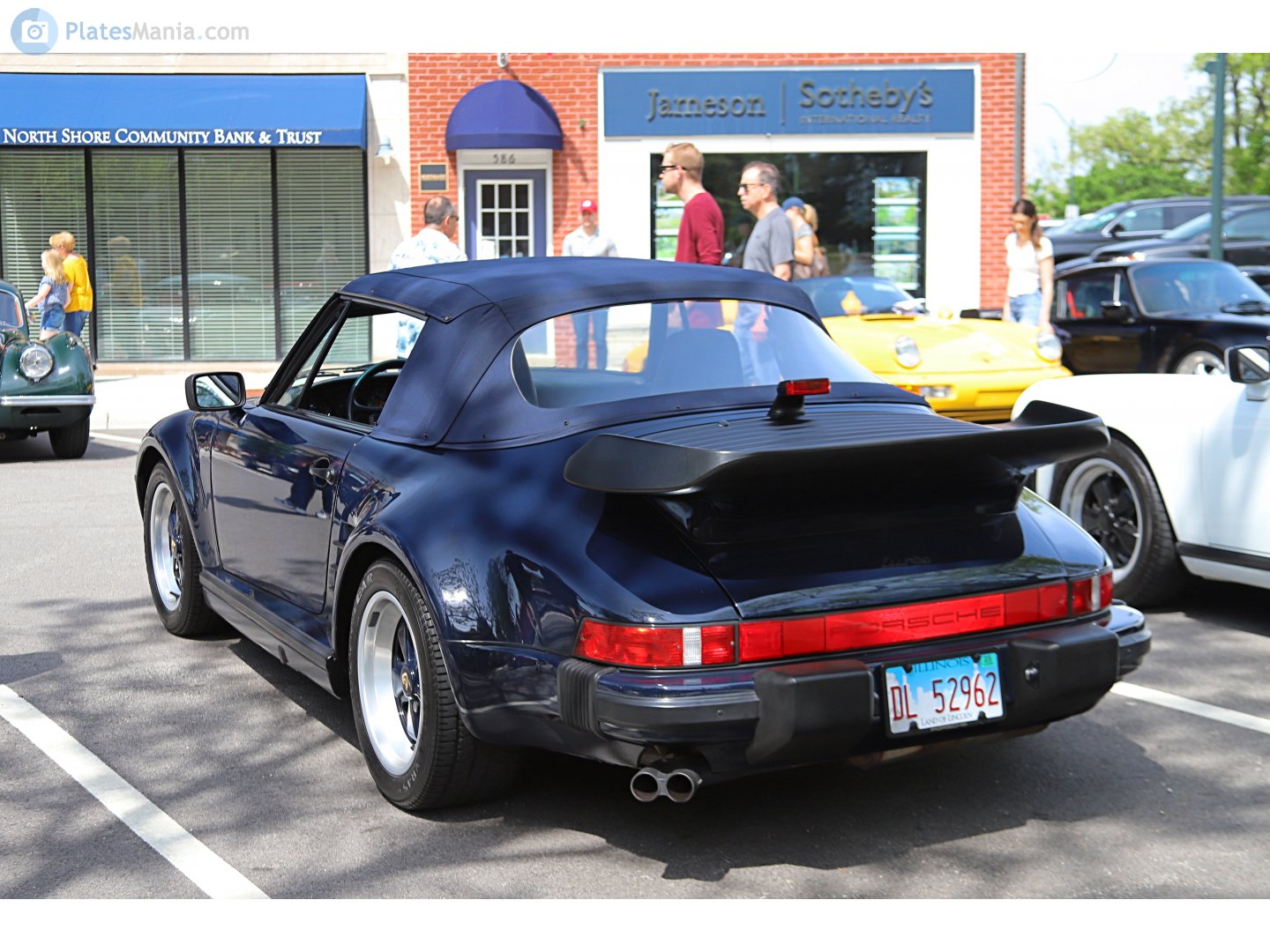 DL 52962, Porsche 911 2nd gen Cabrio (930, G-Modell), 1984–1989