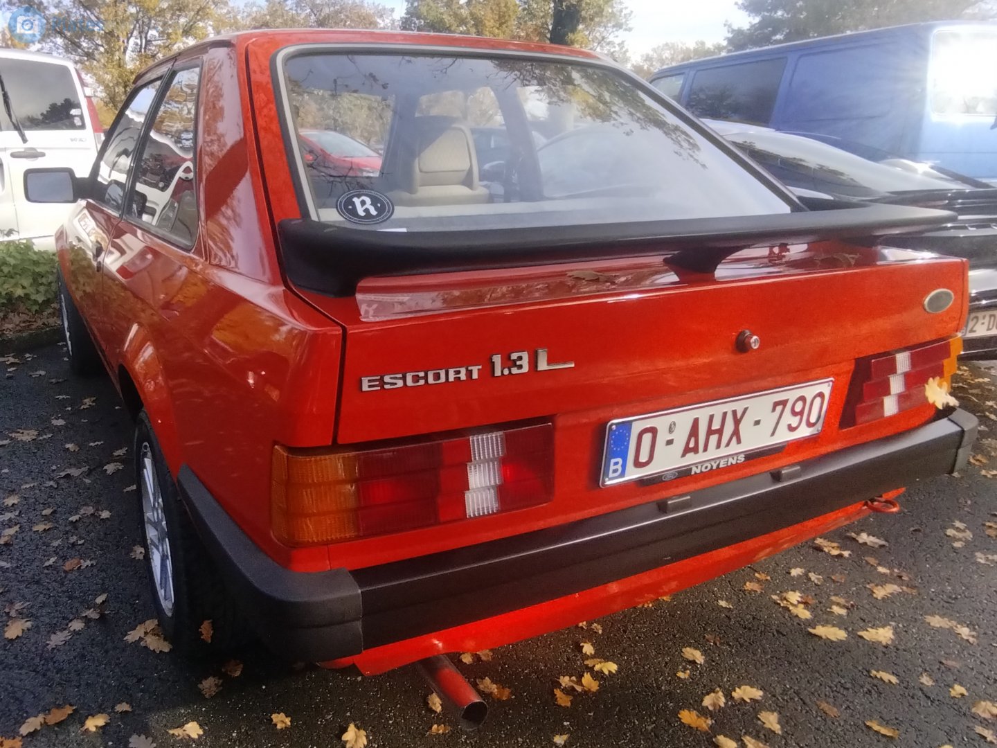O-AHX-790, Ford Escort 3rd gen 3-door Hatch (ABD; Global-market), 1980–1986