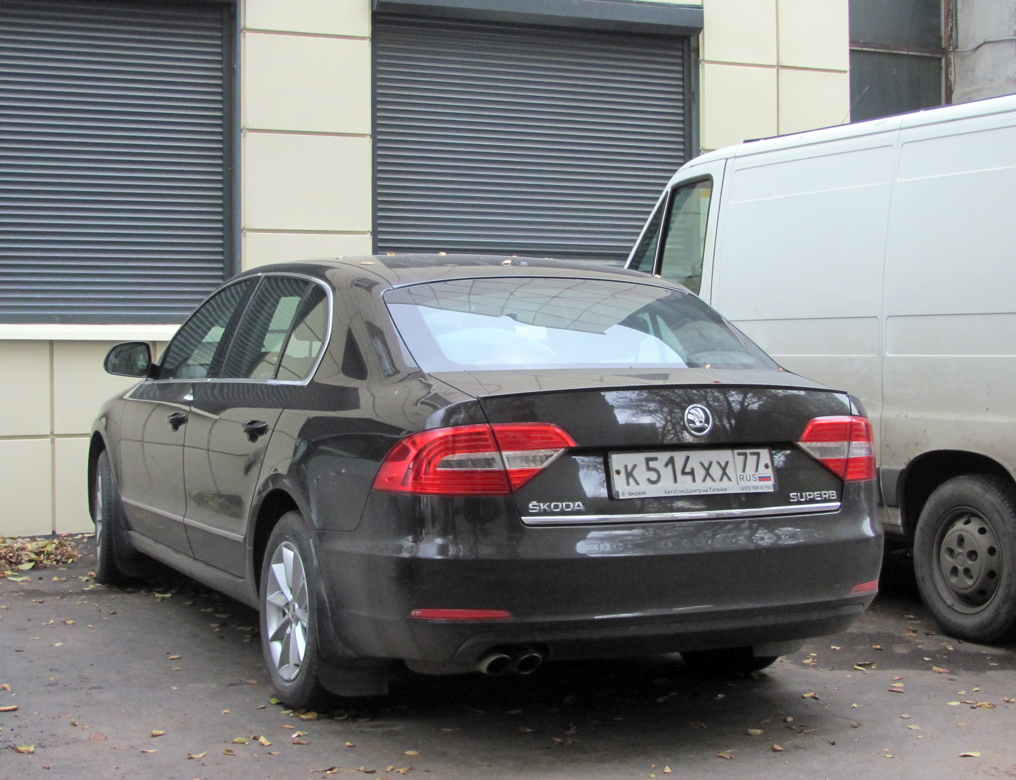 к 514 хх 77, Skoda Superb 2nd gen Sedan/Liftback (B6/3T4), facelift, 2013–2015
