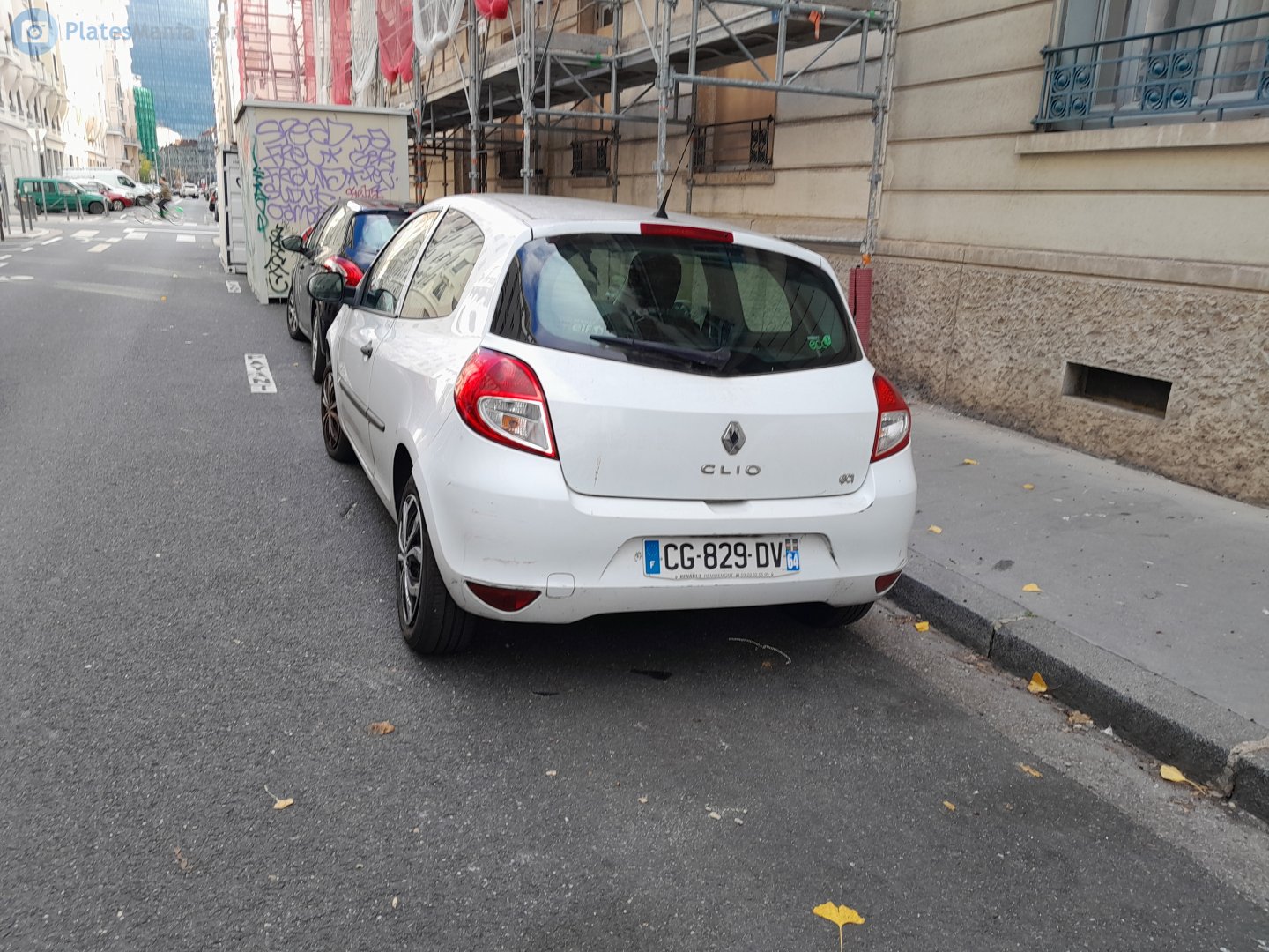 CG-829-DV, Renault Clio 3rd gen 3-door Hatch (C85), facelift, 2009–2014