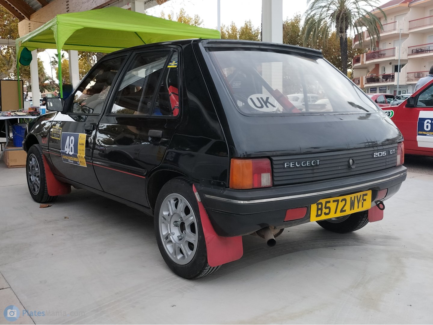 B572WYF, Peugeot 205 1st gen 5-door Hatch (20A/C), 1983–1998