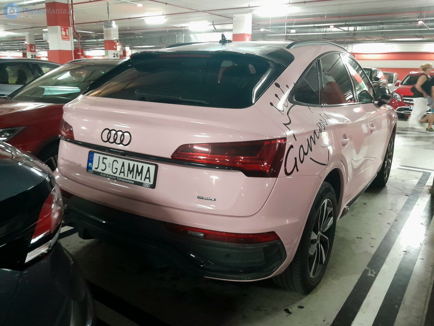 J5 GAMMA, Audi Q5 2nd gen SUV (FYB), facelift, 2020–