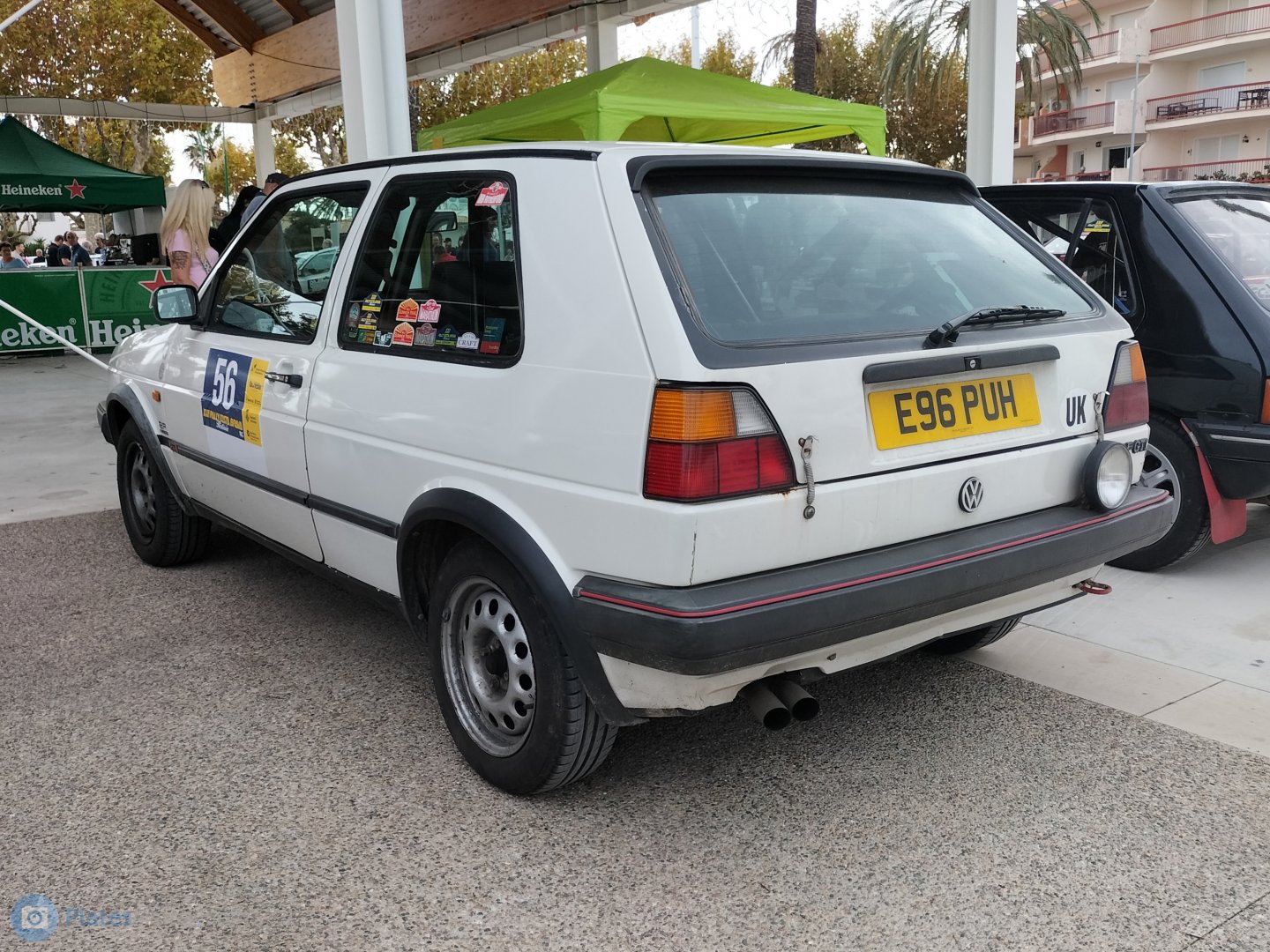 E96PUH, Volkswagen Golf 2nd gen 3-door Hatch (19/1G), 1983–1992
