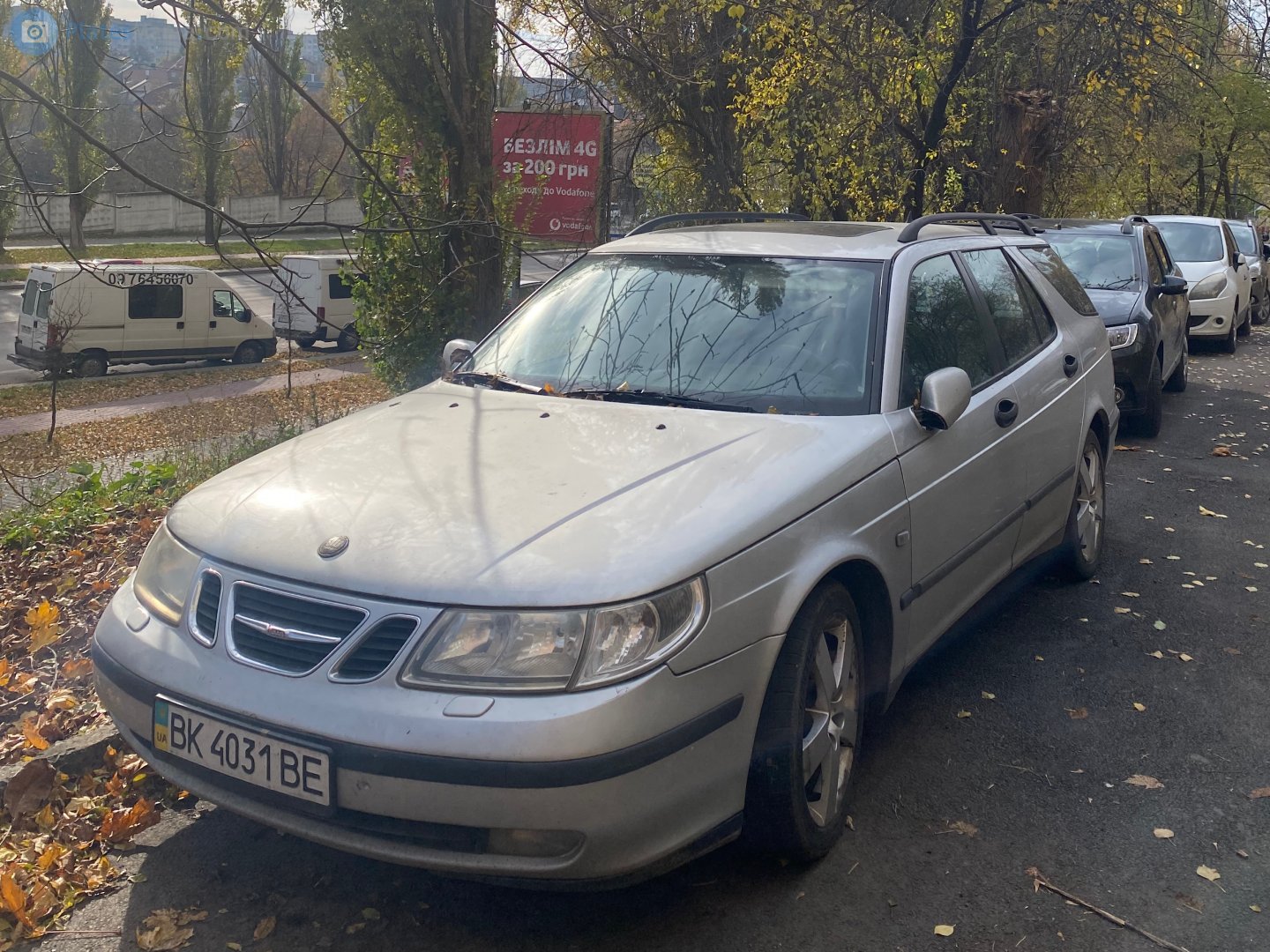BK 4031 BE, SAAB 9-5 1st gen SportCombi Wagon (YS3E), 1st facelift, 2002–2005