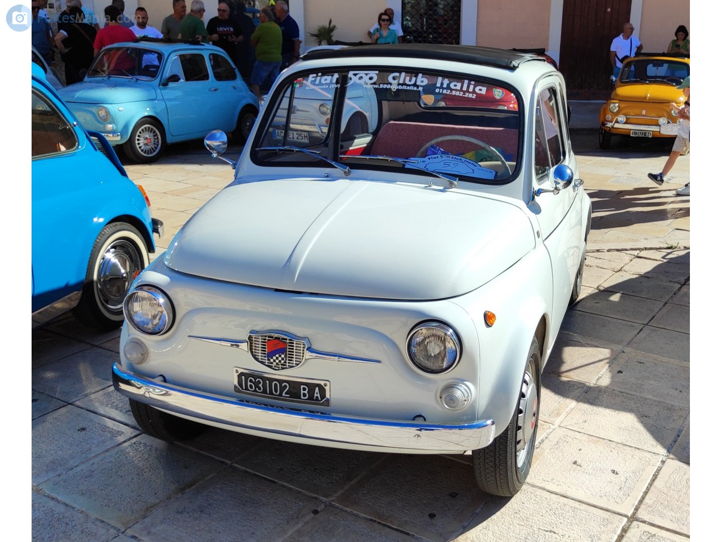 BA 163102, FIAT 500 1st gen Nuova 500 (110), 1957–1960