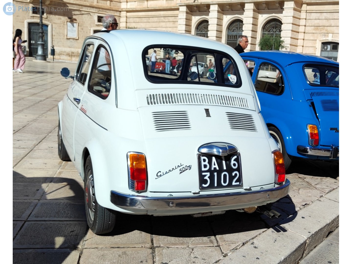 BA 163102, FIAT 500 1st gen Nuova 500 (110), 1957–1960