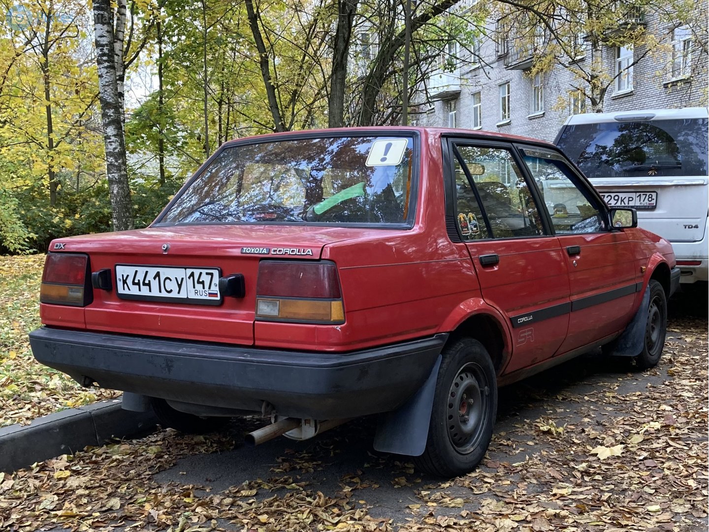 к 441 су 147, Toyota Corolla 5th gen Sedan (E80), 1983–1987