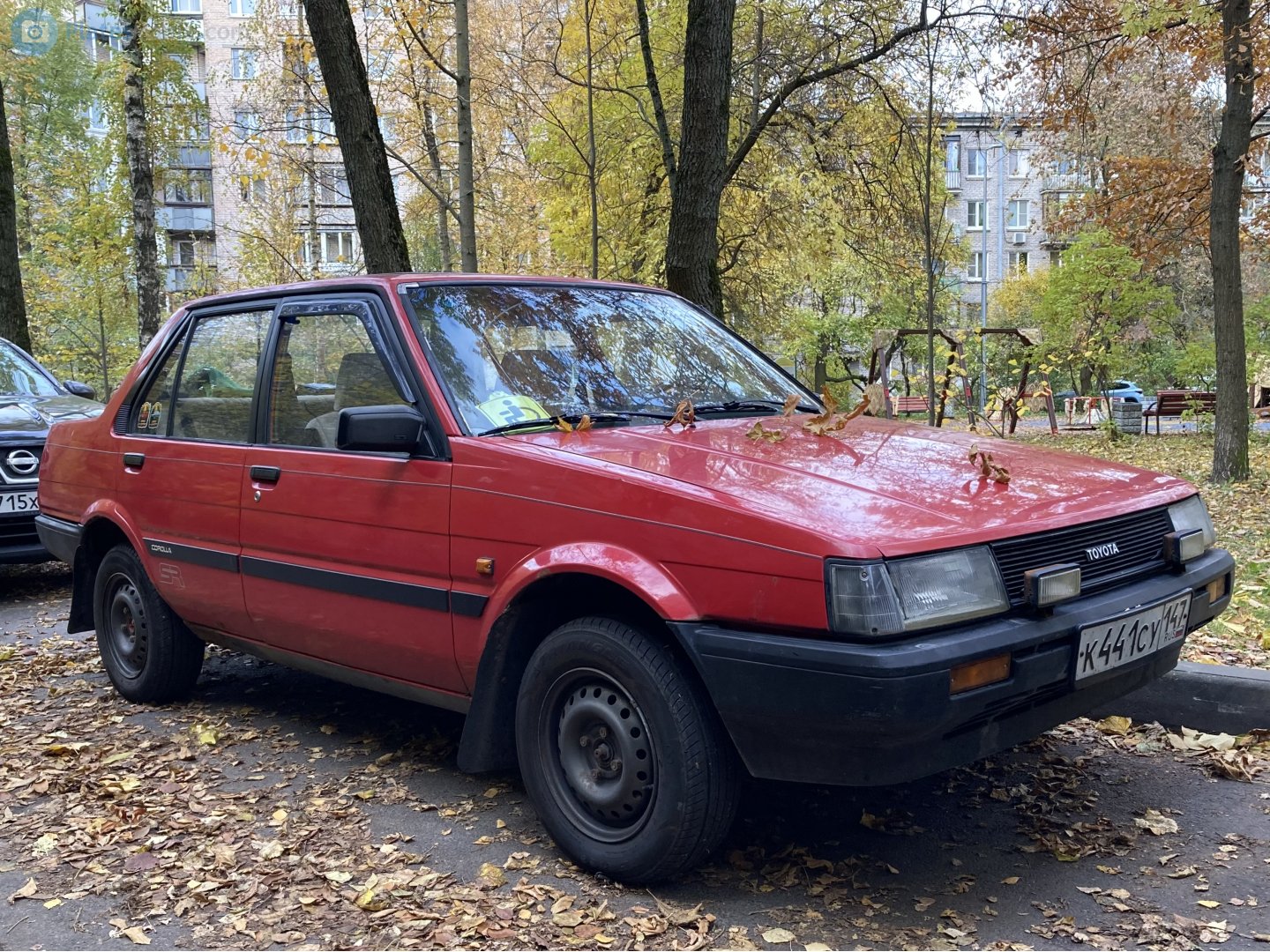 к 441 су 147, Toyota Corolla 5th gen Sedan (E80), 1983–1987