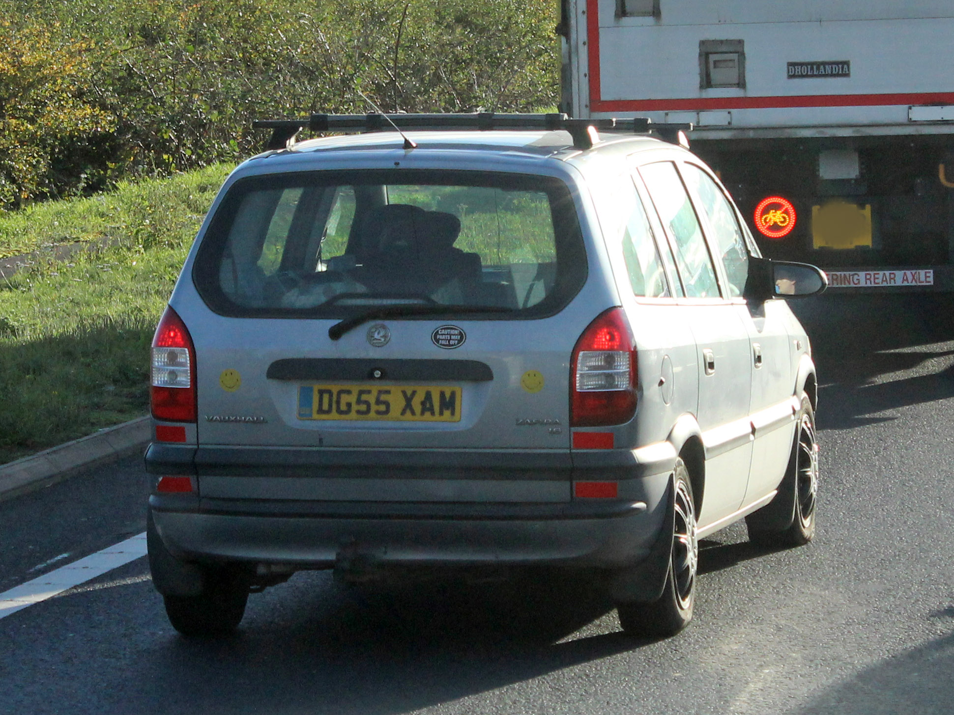 DG55XAM, Vauxhall Zafira 1st gen (A; T98), 1999–2005