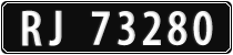 License plate of Norway, Sportcars