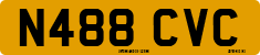License plate of the United Kingdom, 1983 year system