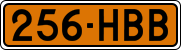 License plate of Finland, Special vehicles