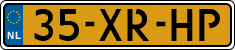 License plate of the Netherlands, Cars