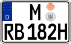 German license plate, Plates for oldtimers (type 