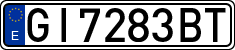 License plates of Spain, 1971 year series