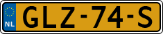 License plate of the Netherlands, Cars